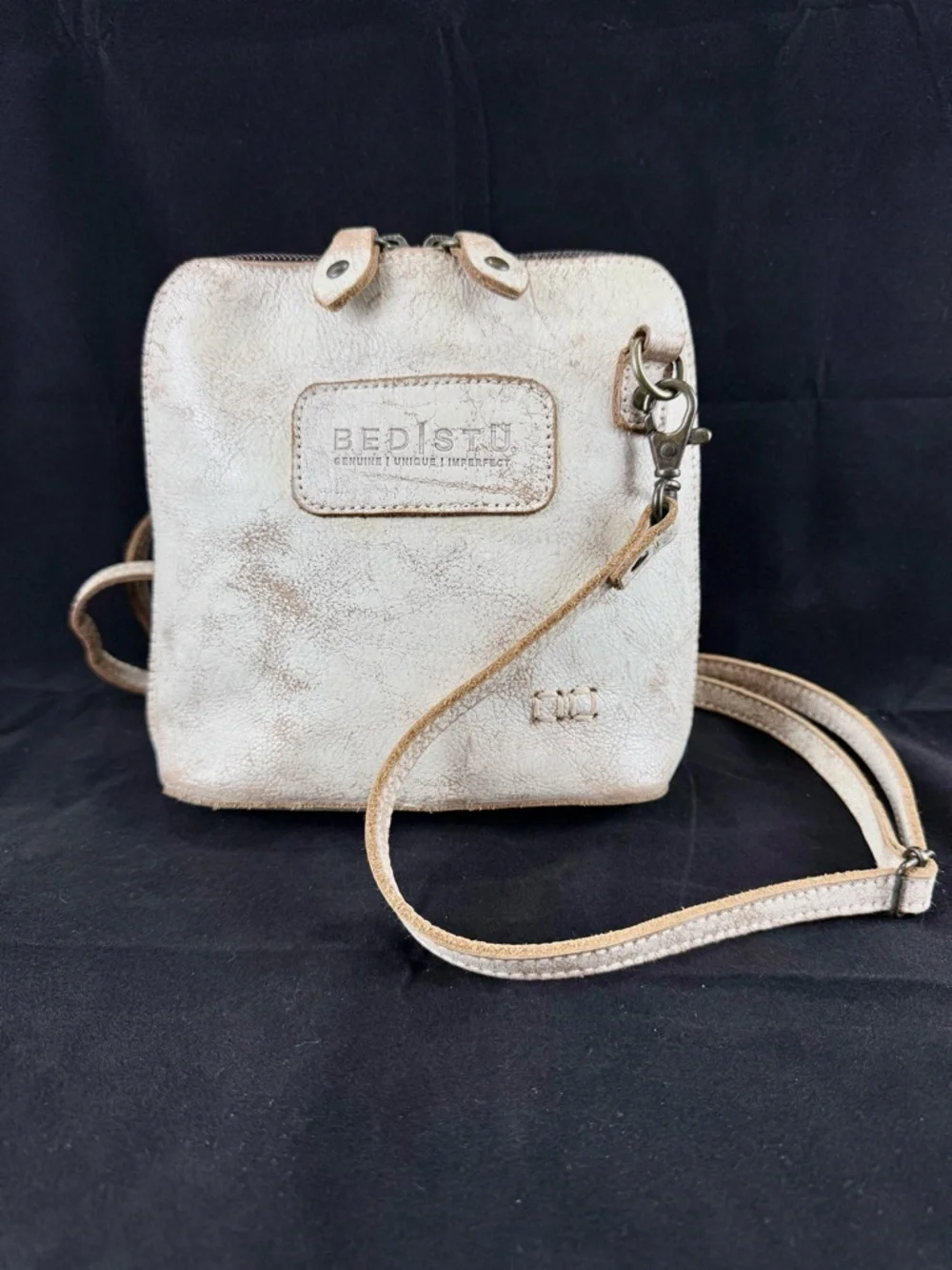 BED|STU Ventura Crossbody Leather "Nectar Lux" Genuine Unique - Picture 1 of 9